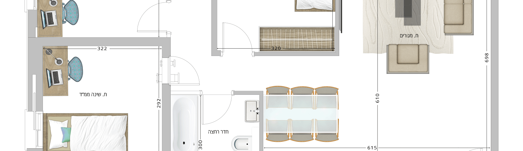 תכנית דירה 1816
